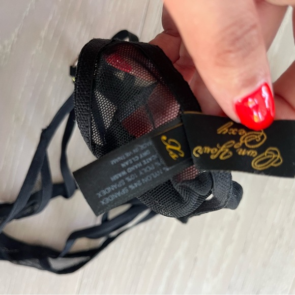 BAO TRANCHI black sexy panties sz XS - Picture 9 of 10